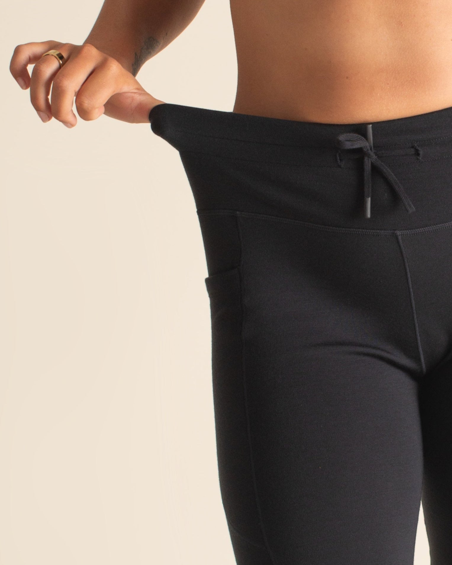 Merino High - Waisted Slim Joggers - BRANWYN | Performance Innerwear