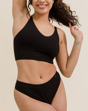 BRANWYN sustainable Merino Busty Bra, natural and supportive bralette for bigger busts.