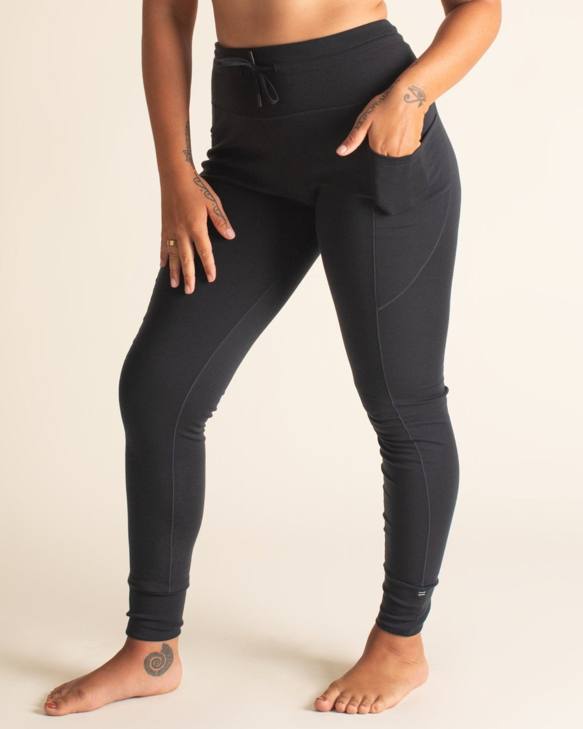 Merino High - Waisted Slim Joggers - BRANWYN | Performance Innerwear